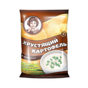 Хрустящий картофель в ломтиках со сметаной и луком 40г*30шт